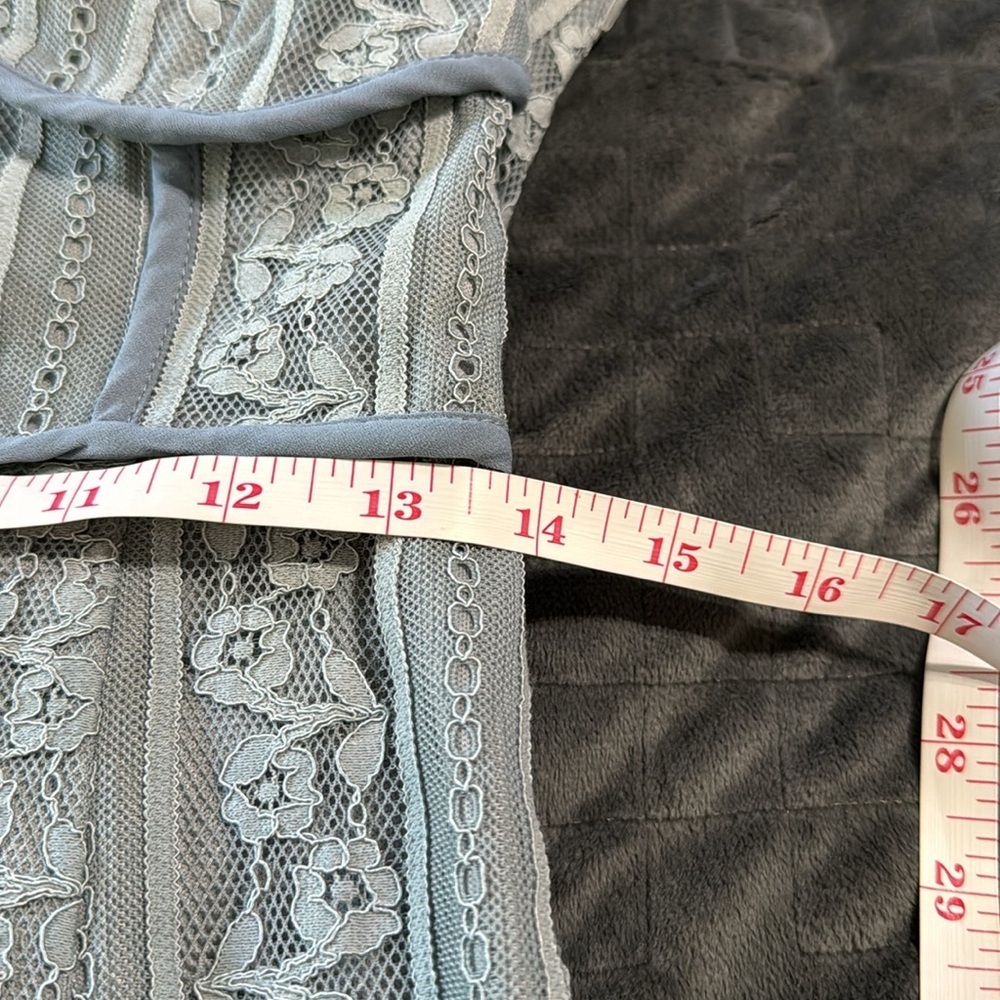 NWT Nasty Gal Lace Panel Split Mini - Picture 13 of 15